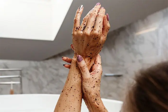 اسکراب بدن خانگی مدل قهوه و عسل 544654120
