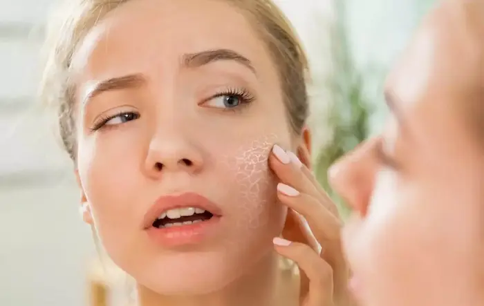 علت خشکی پوست صورت بعد از لیزر 55667566