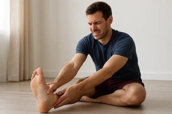 گرفتگی عضلات ساق پا در مردان 3545641